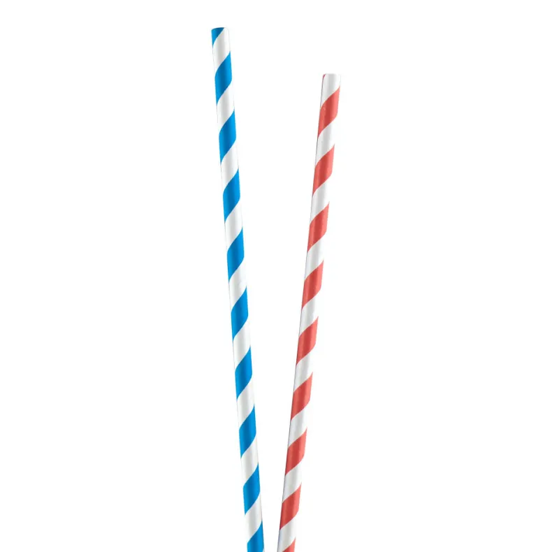 Party rietjes blauw 25 stuks