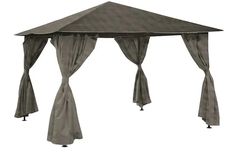 Partytent 3 x 3 m antraciet