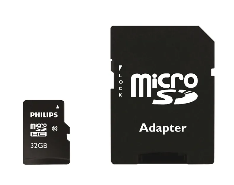 Philips Micro SDHC kaart 32 GB