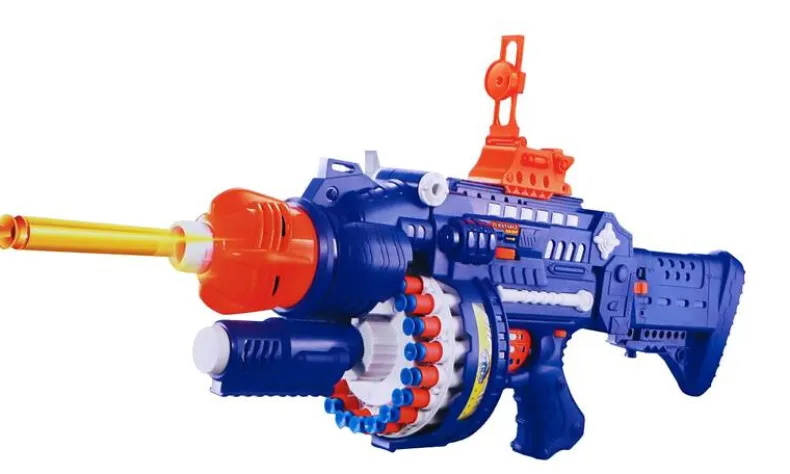 Pijltjesgeweer + zachte pijltjes