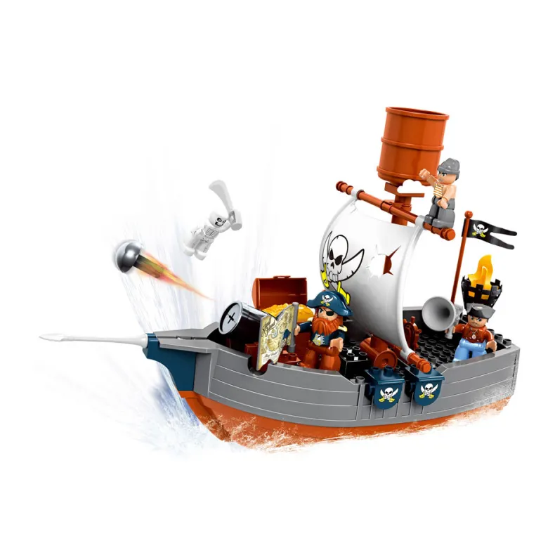 Piratenboot 40-delig