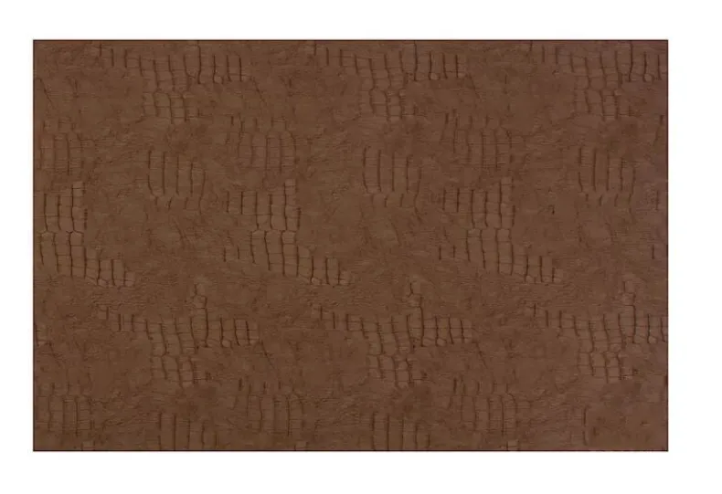 Placemat 30 x 45 cm lederlook bruin
