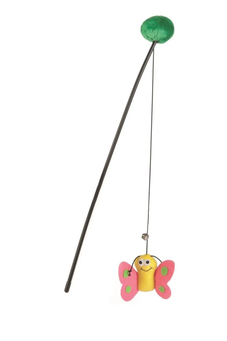 Plastic kattenhengel daisy 40 cm