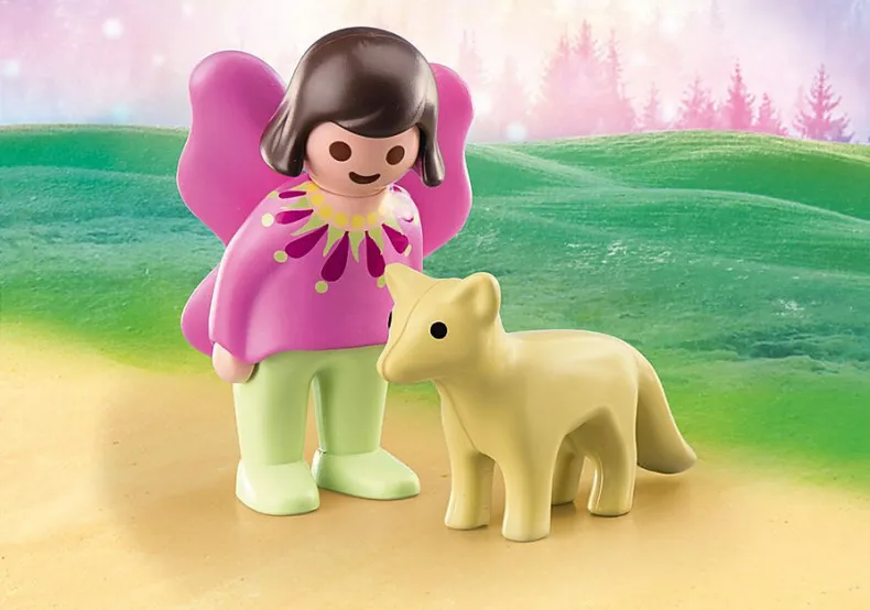 Playmobil 1.2.3 Feeënvriendin Met Vos - 70403