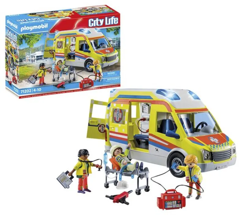 Playmobil City Life Ambulance met licht en geluid - 71202