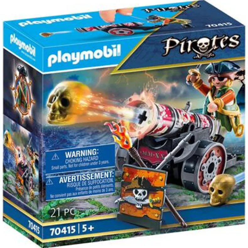 Playmobil Pirates Piraat Met Kanon - 70415