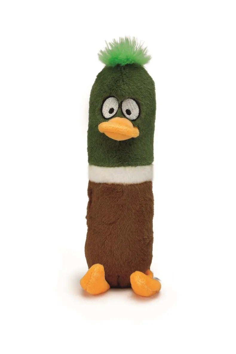 Pluche / rubber hondenspeeltje kwakel 25 cm