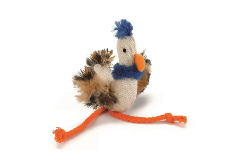 Pluche kattenspeeltje wiggle met chip 8,5 cm