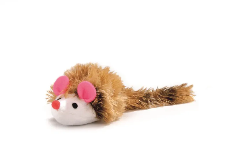 Pluche langharige muis