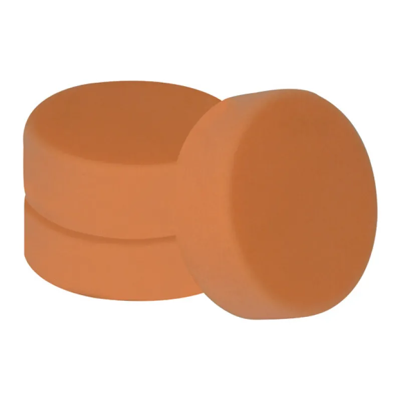 Poetspad oranje ø150mm 3 stuks