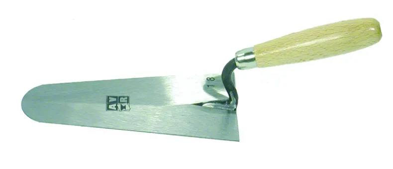 Poliertruweel met handgreep in hout 160 mm