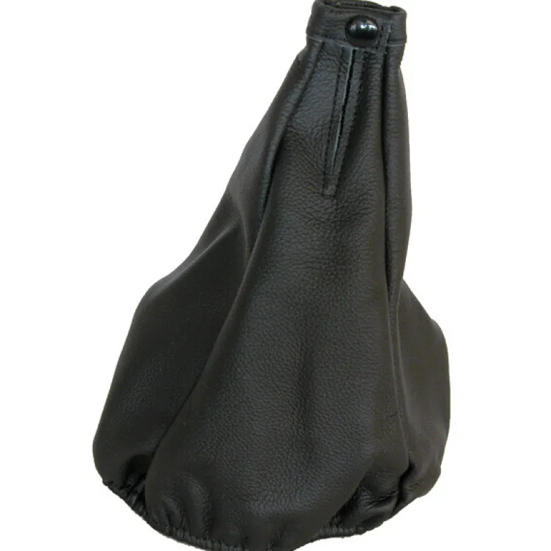 Pookhoes leder zwart