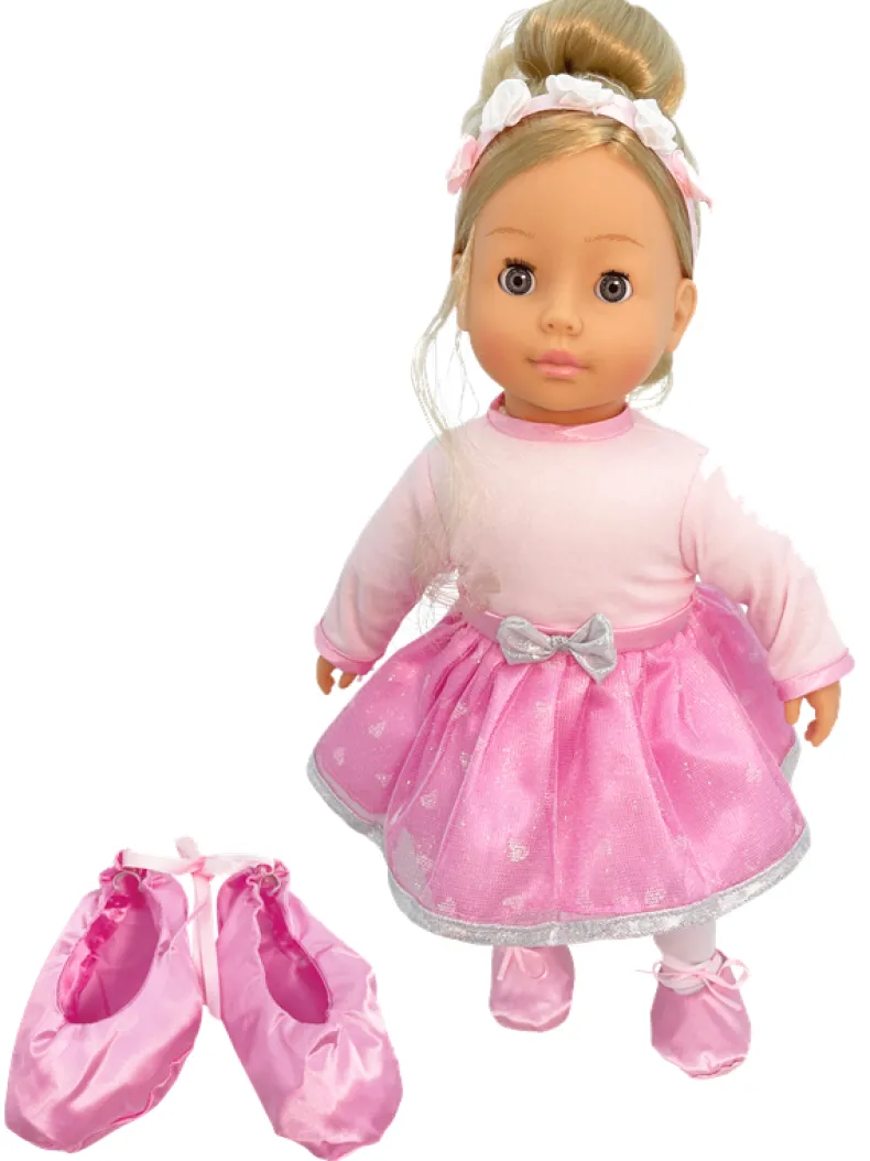 Pop Molly Ballerina - Met Pianomuziek - Met Ballerinaschoenen voor Kinderen - 40cm
