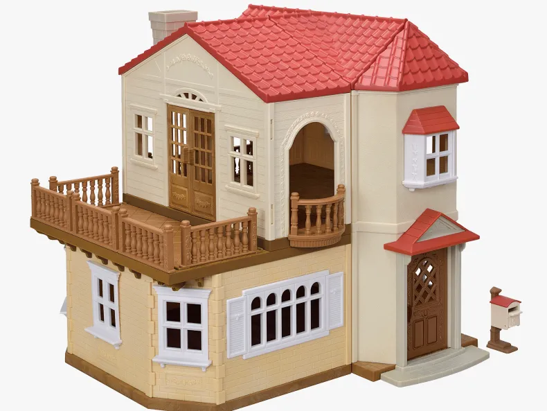 Poppenhuis met geheime kamer