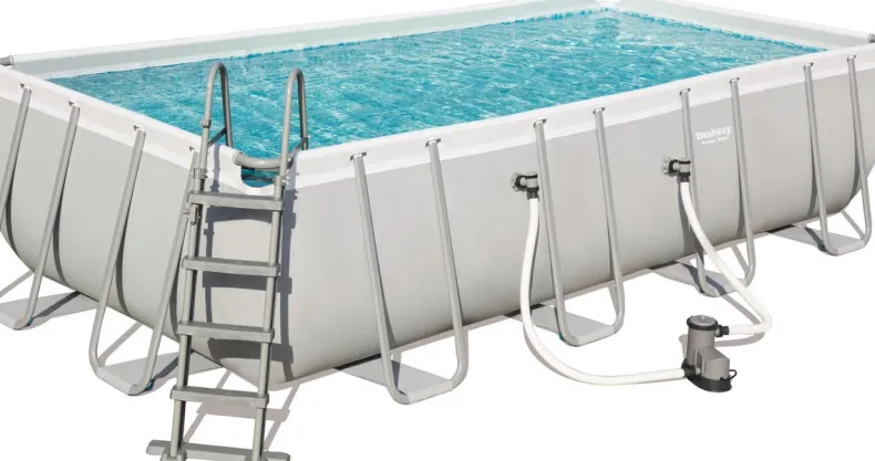 Power Steel Pool rechthoekig 488x244 cm