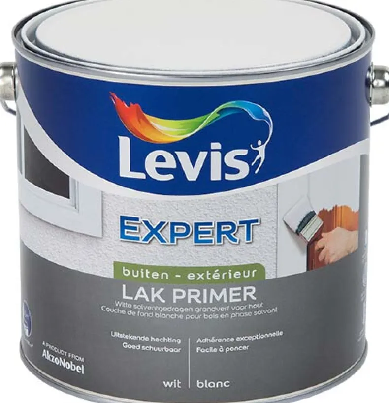 Primer hout expert 2,5 L wit