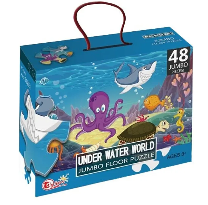 Puzzel onderwatervriendjes - 48 stukjes