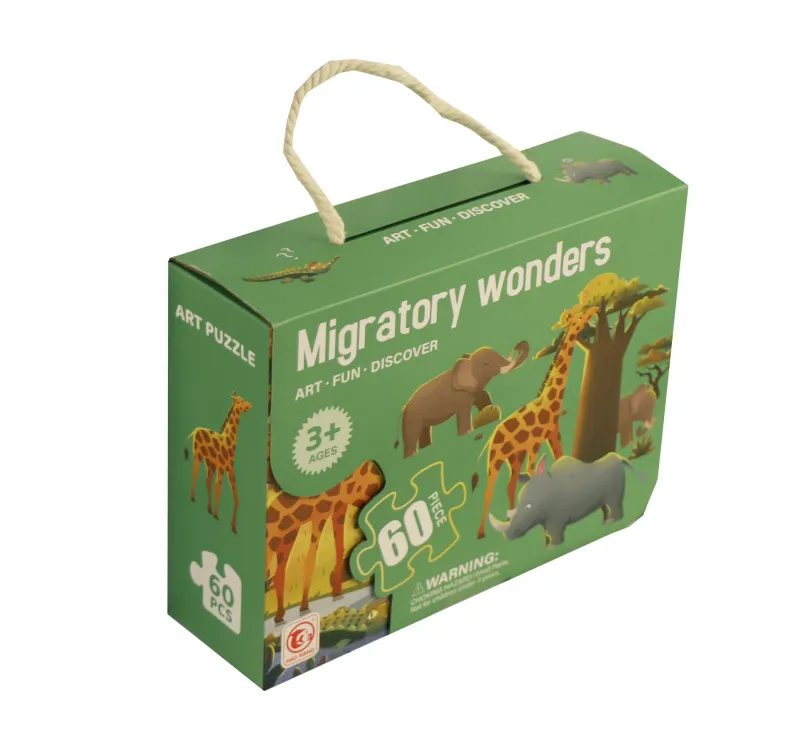 Puzzel Wilde Dieren - 60 stuks