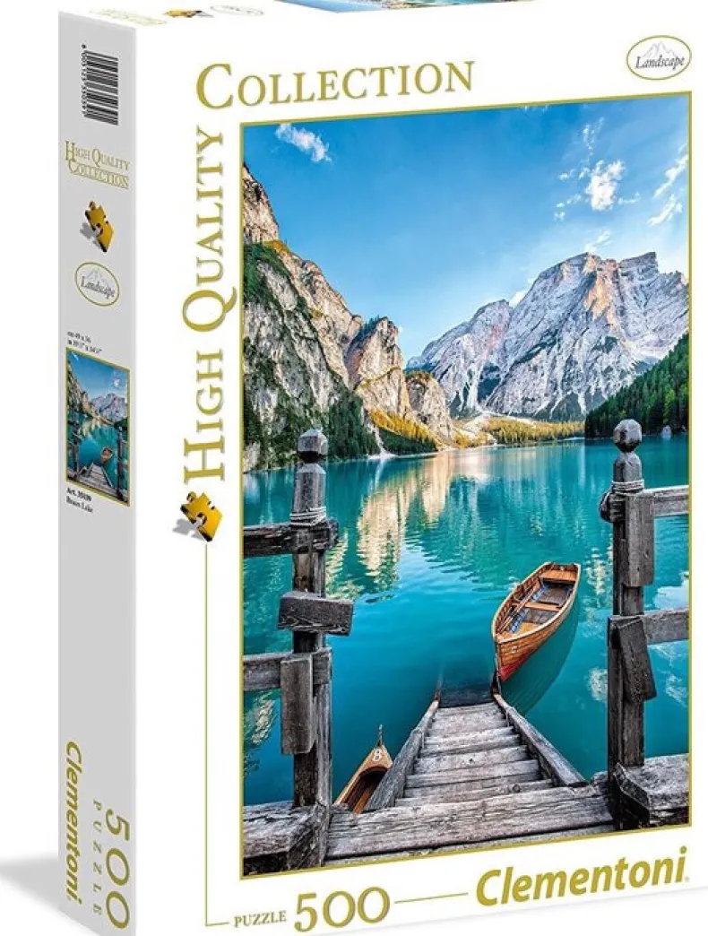 Puzzle 500 Braies Lake
