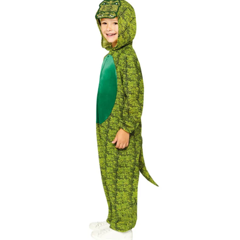 Krokodillenpak Onesie Kind - 8-10 jaar