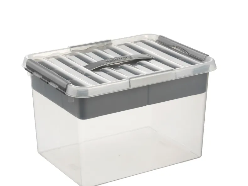 Q - line multi opbergbox 22 L transparant