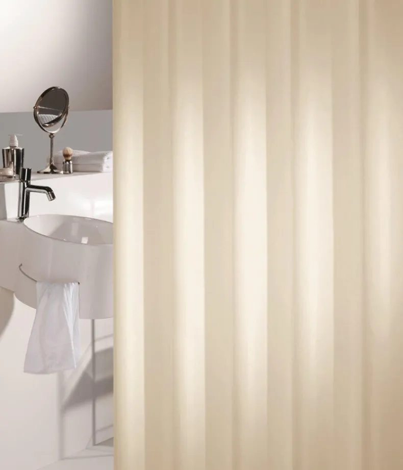 Douchegordijn Granada beige 120 cm