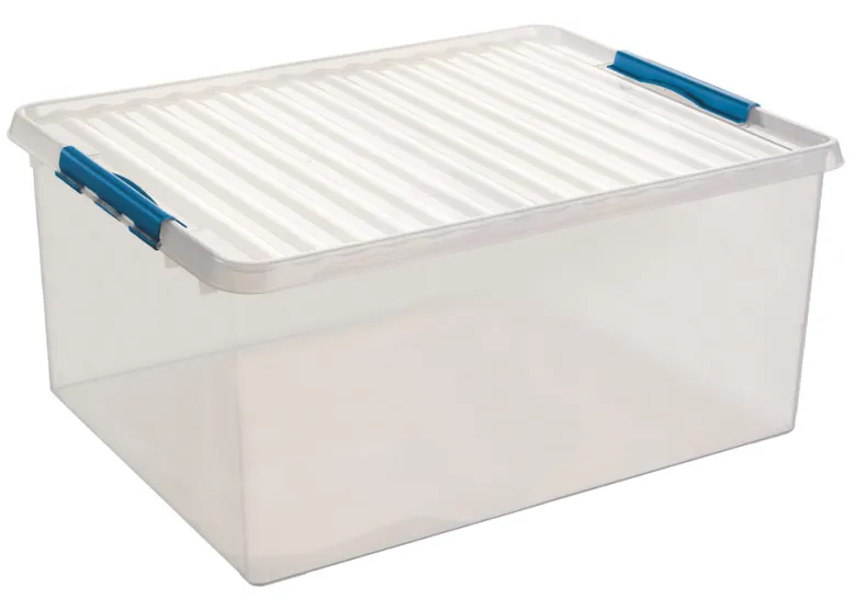 Qline 120 L transparant / blauw