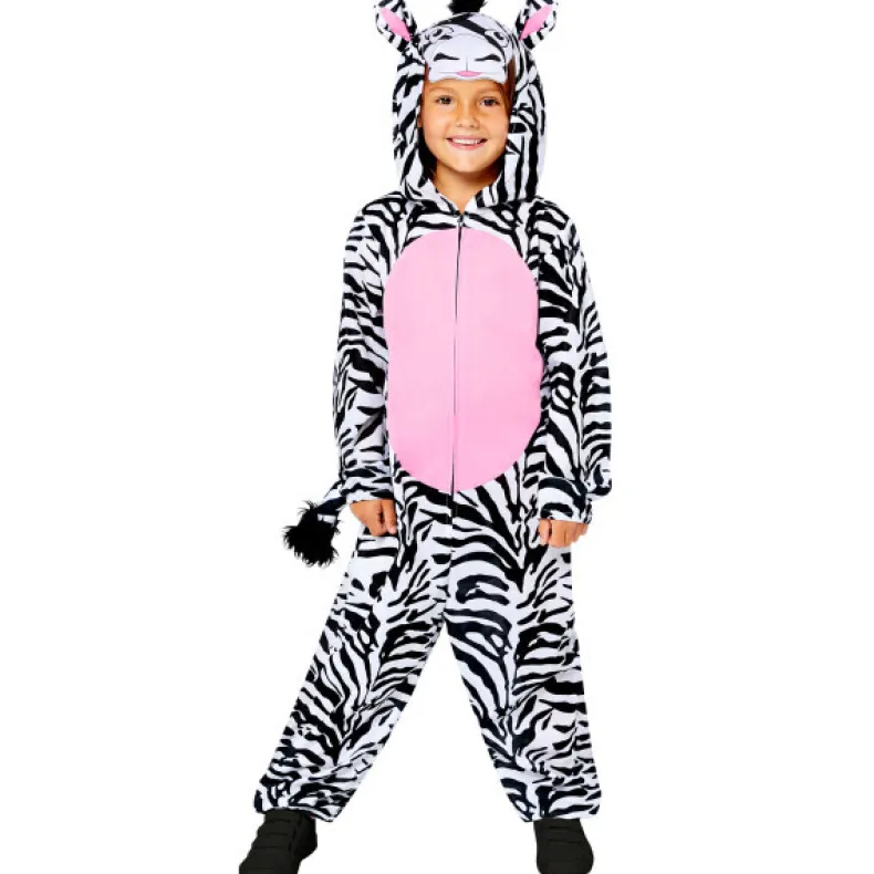 Zebrapak Onesie Kind - 8-10 jaar