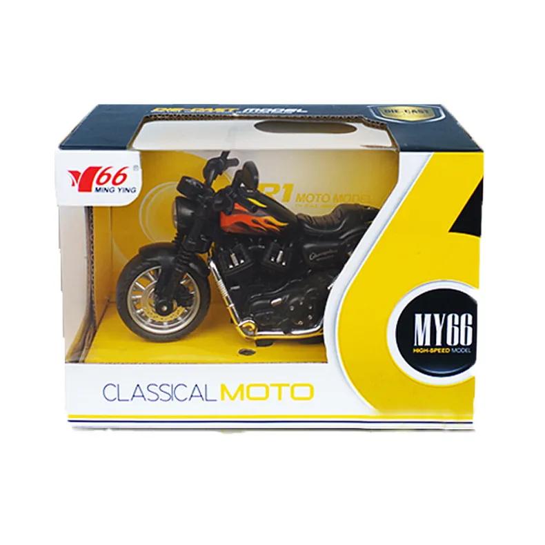 Race moto met licht en geluid