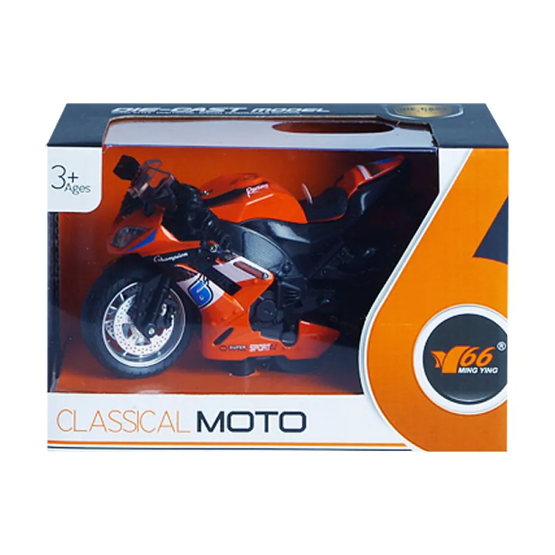 Rally moto met licht en geluid