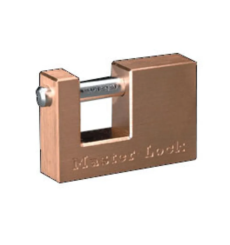 Rechthoekig hangslot 63/18 mm diameter 10 mm