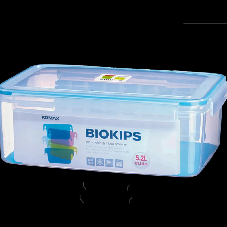 Rechthoekige voorraaddoos Biokips 5,2 l