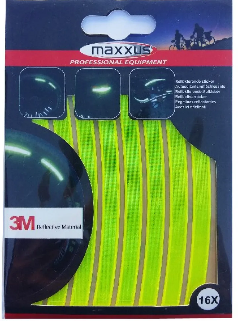 Reflecterende sticker wiel 16 stuks