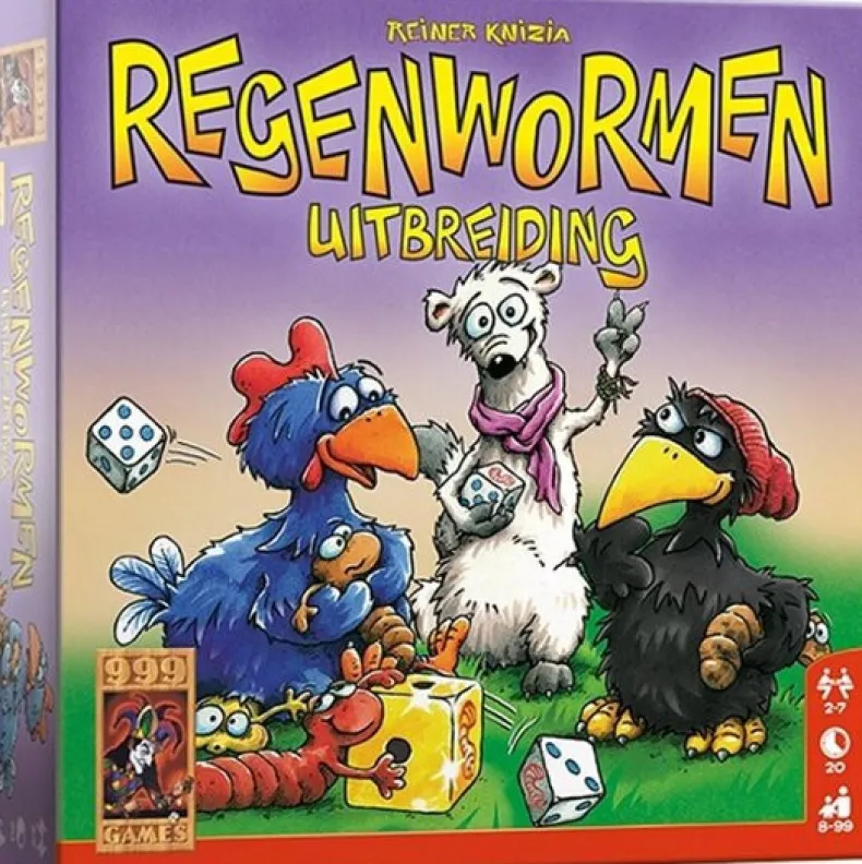 Regenwormen Uitbreiding