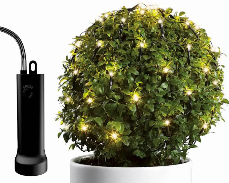 LED Durawise Buxusnetverlichting - 60 lampjes - Warm Wit
