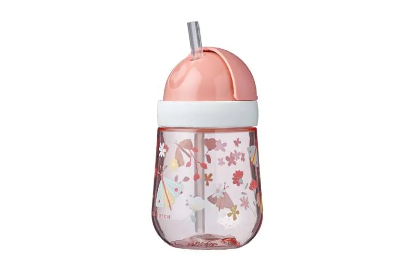 Rietjesbeker 300ml Flowers & Butterflies