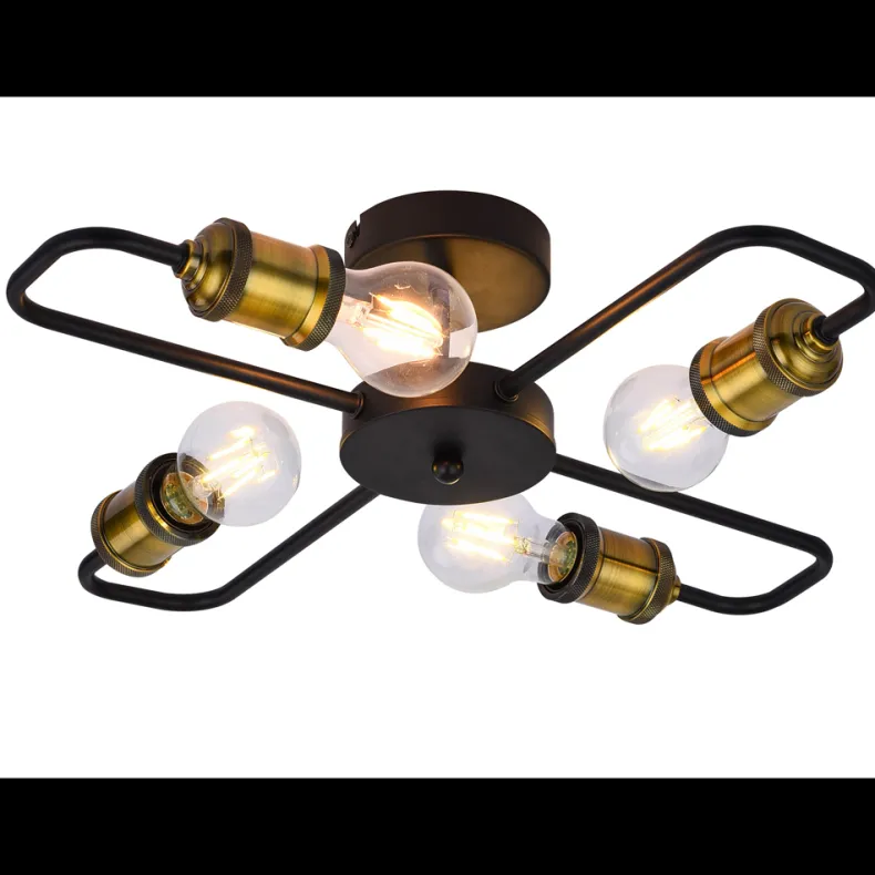 Plafondlamp Echinea 4x E27