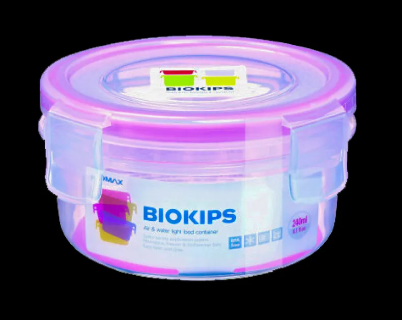 Ronde voorraaddoos Biokips 240 ml
