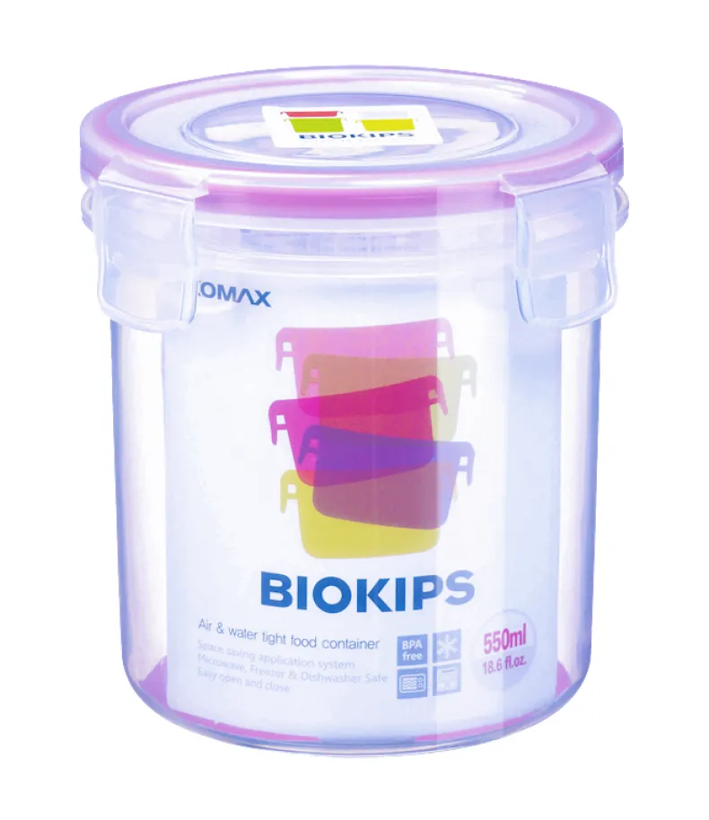 Ronde voorraaddoos Biokips 550 ml