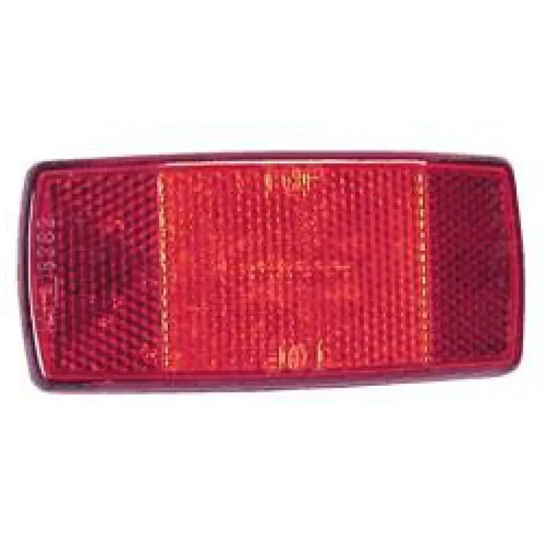 Rood achterkatoog op pakdrager