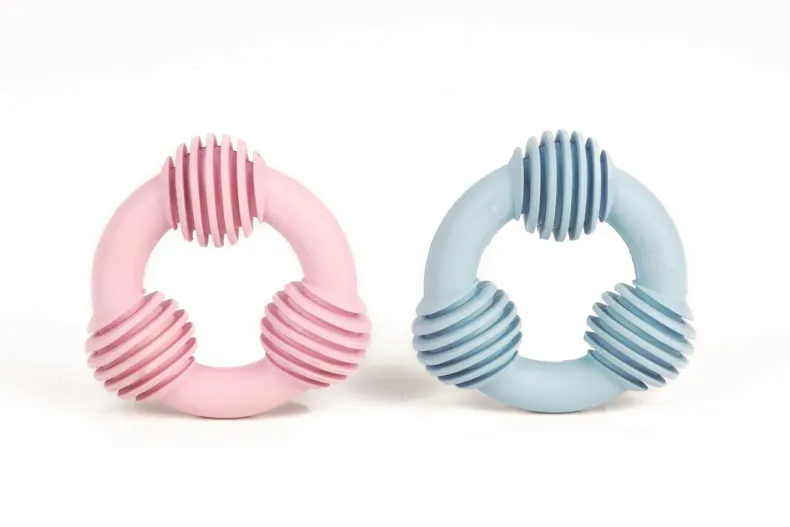 Rubber puppy dental ring