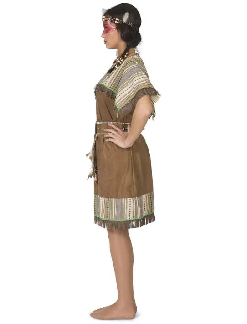 Indiaan Kostuum Maanlicht Isi Dames - Maat 44/46