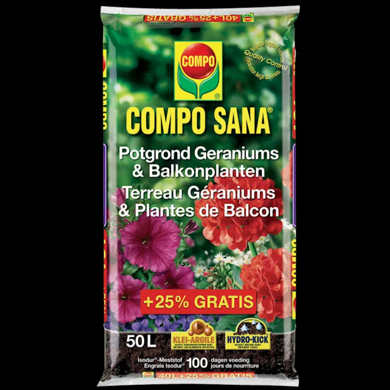Sana geraniums 40 l