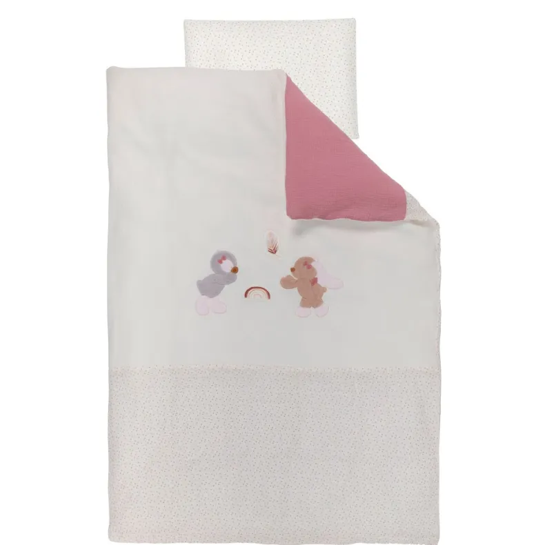 Sasha & Pauline Dekbedovertrek 100x140 cm met kussensloop 40x60 cm