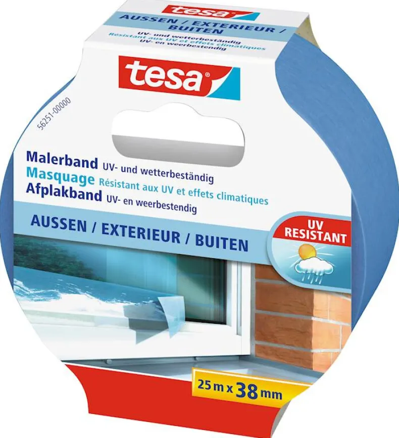 Schilderstape Washi Outdoor 25m x 38 mm