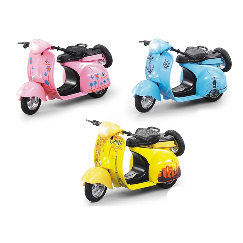 Scooter met licht en geluid