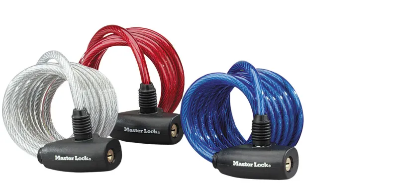 Set 3 fietssloten met sleutel