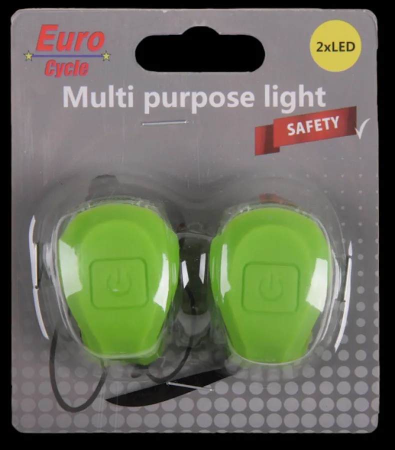 Set green voor + achter led