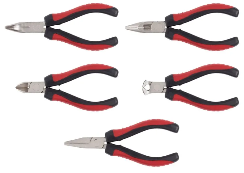 Set mini tangen 5 stuks