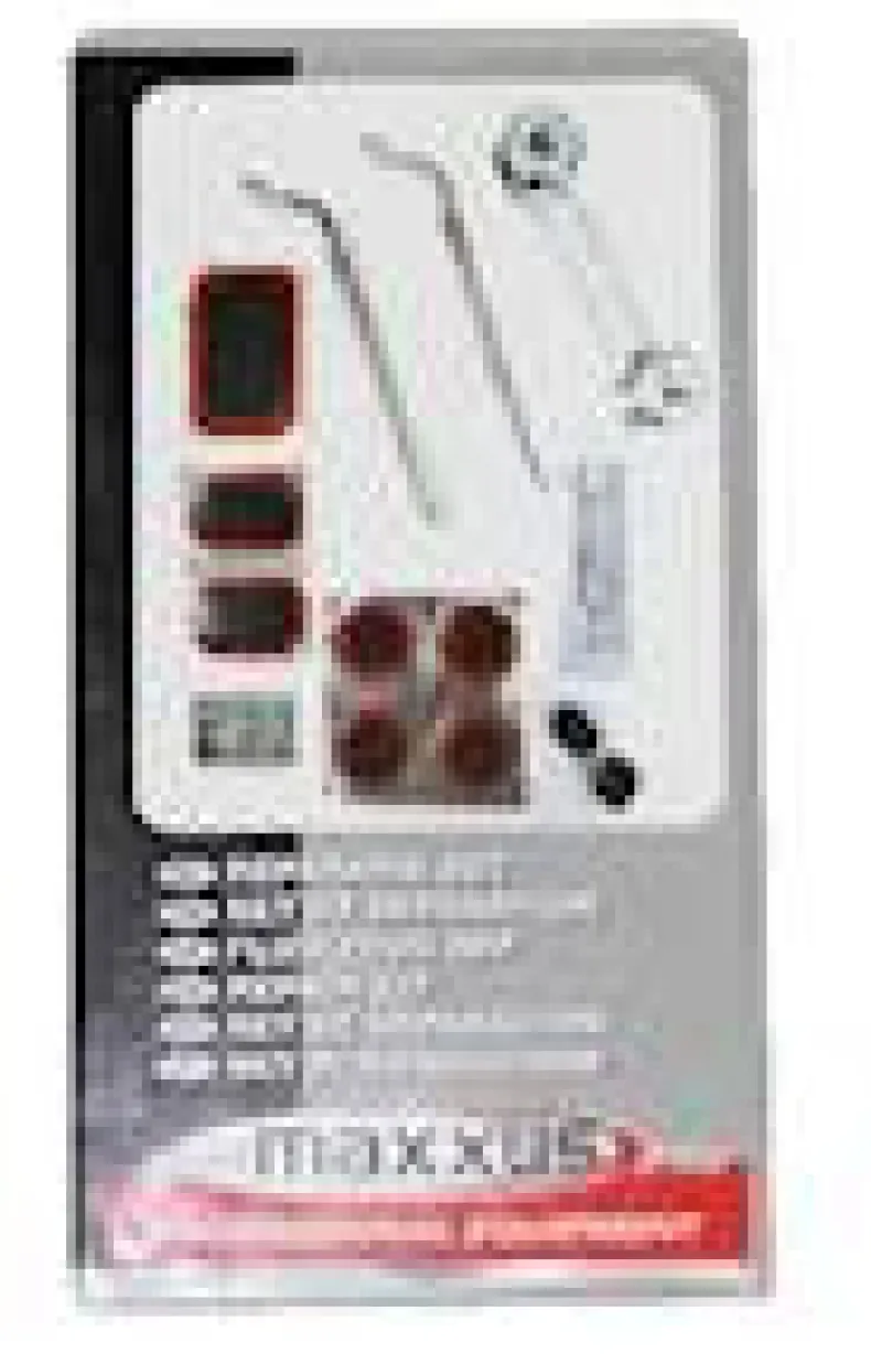 Set reparatie in doos met gereedschappen